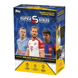 POKEMILLON Segunda Mano Topps | Topps UCC Superstars 23/24 - Value Box - 8 Sobres de UEFA Superstars 2024