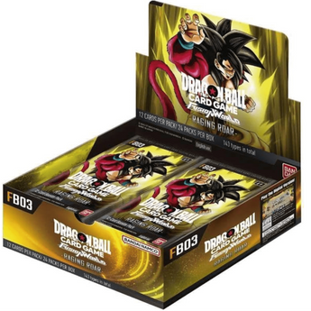 POKEMILLON Dragon Ball | Caja Fusion World FB-03 Raging Roar Inglés 2024