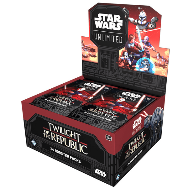 POKEMILLON - La Tienda Pokémon Star Wars Unlimited | Caja de 24 Sobres Twilight of the Republic Booster Box Español 2024