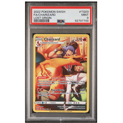 POKEMILLON Segunda Mano PSA 9 | Charizard (LOR TG03) Lost Origin Inglés
