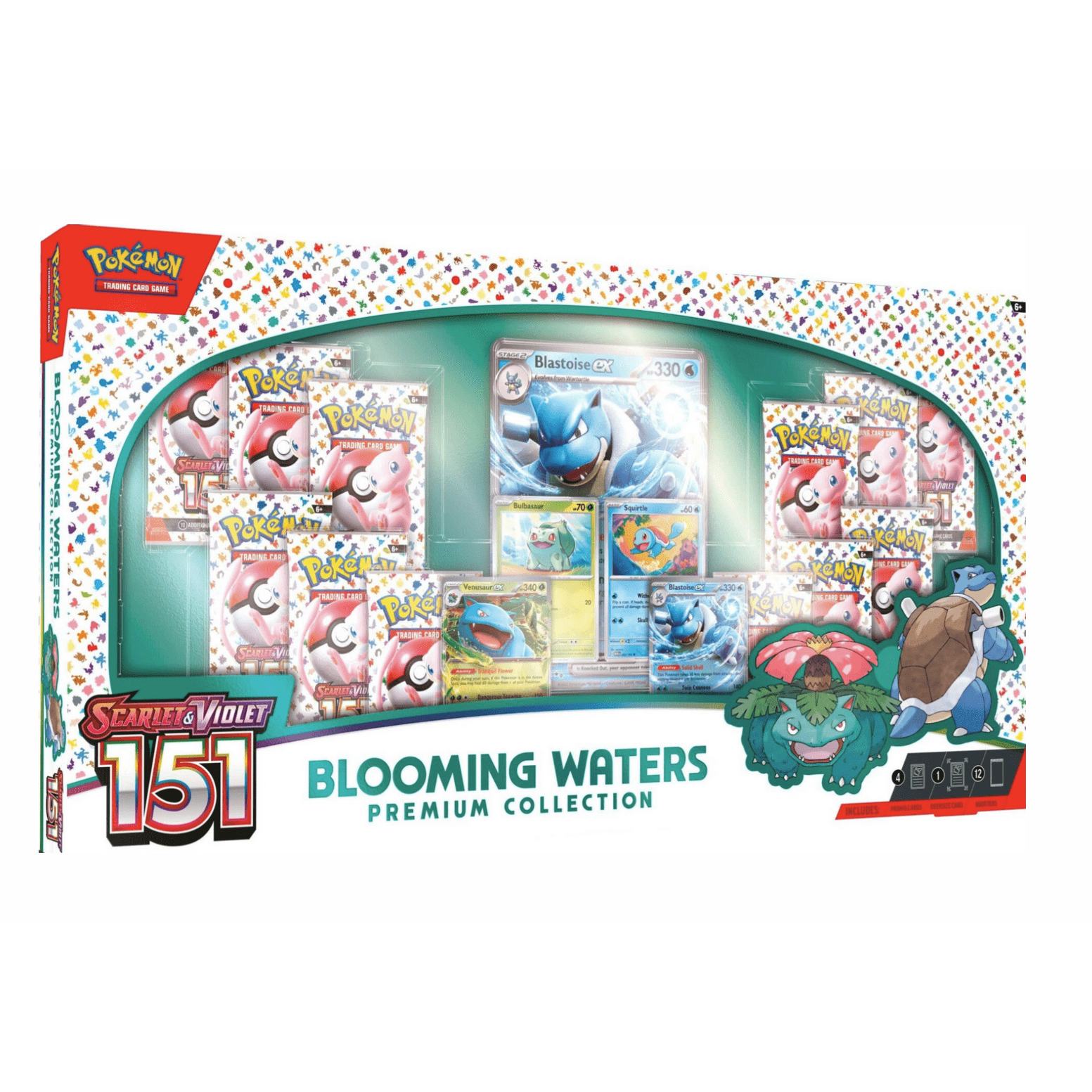 POKEMILLON [Precompra] Pokémon | Blooming Waters Premium Collection 151 Pokémon Inglés 2025