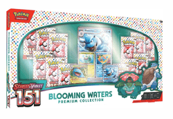 POKEMILLON [Precompra] Pokémon | Blooming Waters Premium Collection 151 Pokémon Inglés 2025