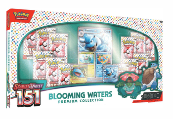 POKEMILLON [Precompra] Pokémon | Blooming Waters Premium Collection 151 Pokémon Inglés 2025