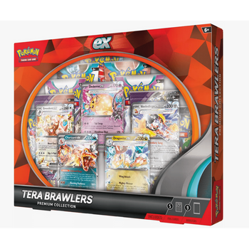 Pokémon | Tera Brawlers ex Premium Collection Inglés 2024
