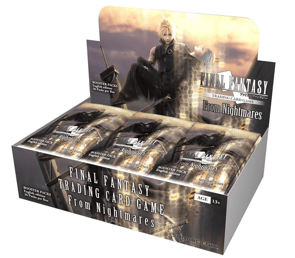 POKEMILLON Final Fantasy TCG | Booster Box 36 Sobres de OPUS 19 From Nightmares Español 2022