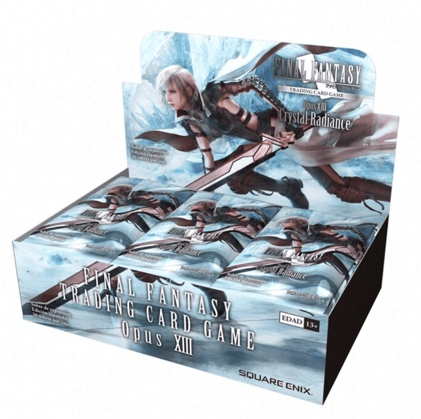 POKEMILLON Final Fantasy TCG | Booster Box 36 Sobres de OPUS 13 Crystal Radiance Español 2022