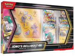 POKEMILLON [Precompra] Pokémon | Caja Iono’s Bellibolt ex Premium Collection de Journey Together Inglés 2025