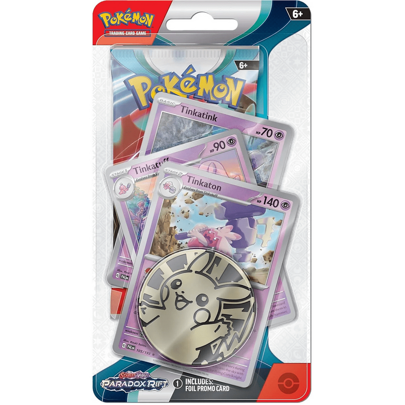 Premium Blister 1 Sobre Brecha Paradojica | Paradox Rift Pokemillon 003