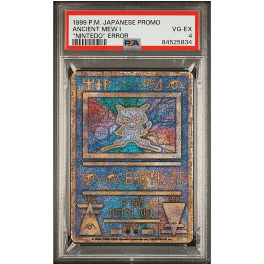PSA 3 | Pokémon Ancient Mew (Movie) Nintendo Error English