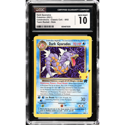 POKEMILLON Segunda Mano CGC 10 | Dark Gyarados (CEL TR 8) Celebrations 2022 Japonés