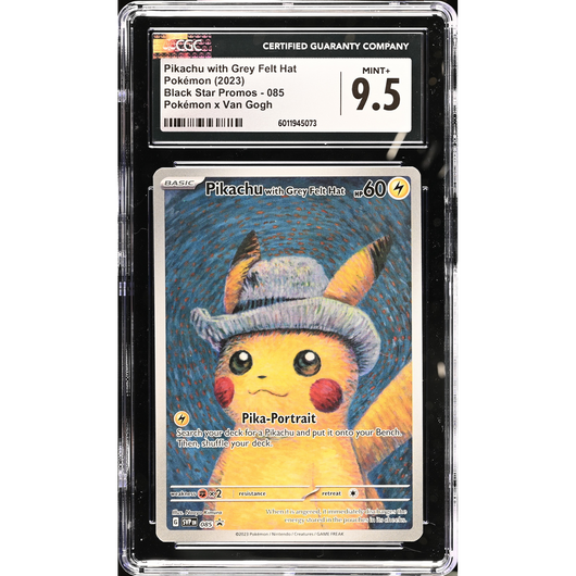 CGC 9.5 | Pikachu with Grey Felt Hat (SVP 085) 2023 Inglés