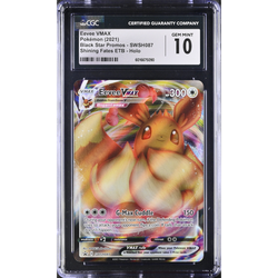 CGC 10 | Eevee VMAX (SWSH 087) SWSH Black Star Promos 2021 Inglés