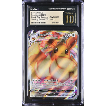 CGC 10 | Eevee VMAX (SWSH 087) SWSH Black Star Promos 2021 Inglés