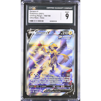 CGC 9 | Zeraora V (CRE 166) Chilling Reign 2020 Inglés