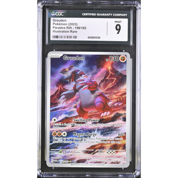 CGC 9 | Groudon (PAR 199) Paradox Rift 2023 Inglés