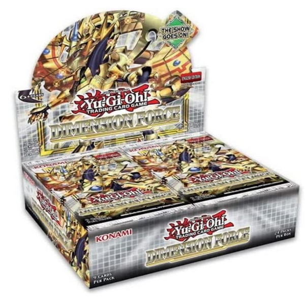 Yu-Gi-Oh! | Booster Box de 24 Sobres de Dimension Force 2022 Inglés