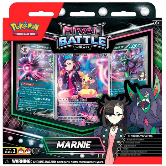 Rival Battle Deck Marnie's Morpeko & Grimmsnarl ex