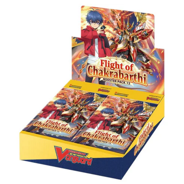 Cardfight!! Vanguard | Booster Box 16 Sobres Flight of Chakrabarthi Inglés Pokemillon 001