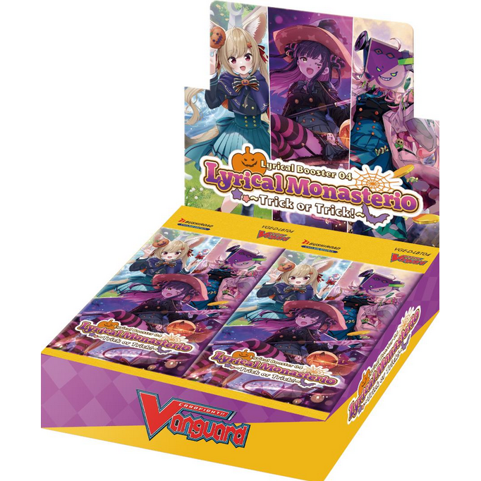 Cardfight!! Vanguard | Booster Box 16 Sobre Lyrical Monasterio ~Trick or Trick! Inglés Pokemillon 001