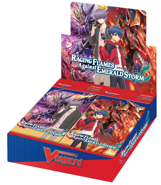 Cardfight!! Vanguard | Booster Box 16 Sobre de Raging Flames Against Emerald Storm  Inglés 2024