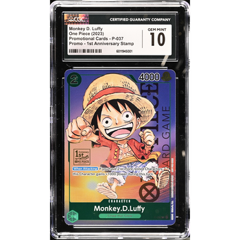 CGC 10 | One Piece Monkey.D.Luffy (P-037) 2024 Inglés