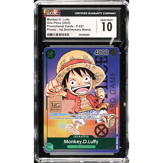 CCG 10 | One Piece Monkey.D.Luffy (P-043) Shonen Jump 2023 Japonais