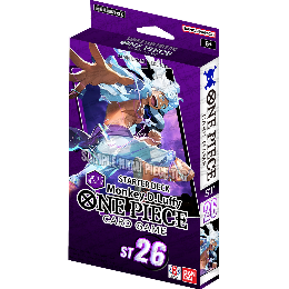 One Piece | Mazo Iniciación Purple Luffy ST-26 Inglés 2025