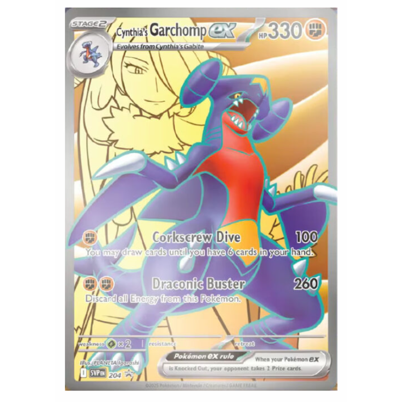 Cynthia’s Garchomp ex Premium Collection Pokemillon 002