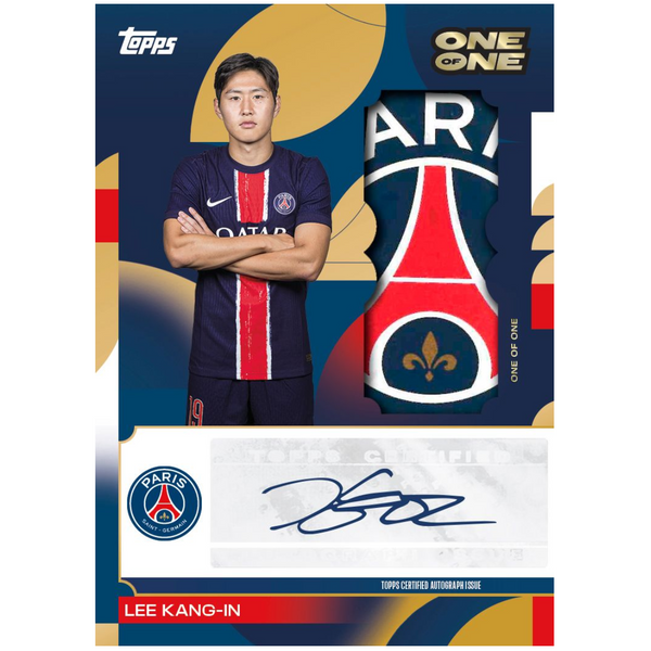 Topps | 2024 PSG Paris Saint-Germain Team Set