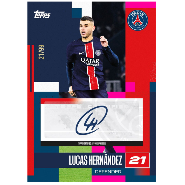 Topps | 2024 PSG Paris Saint-Germain Team Set
