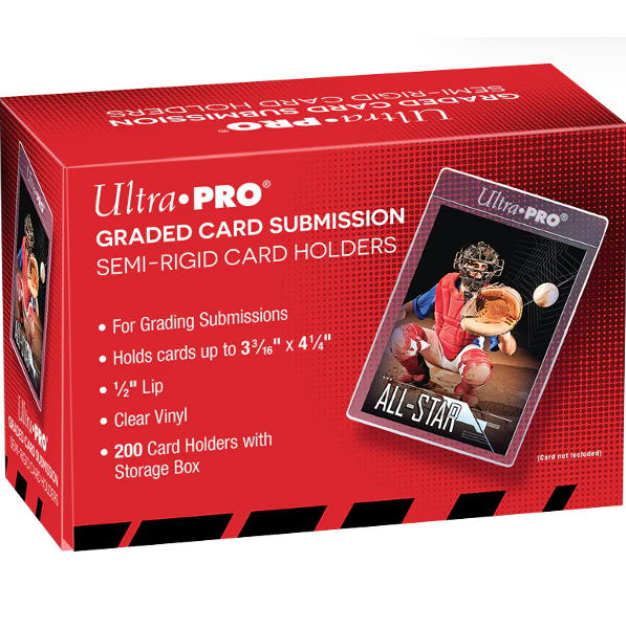 Ultra Pro 200 Graded Semi-Rigid Card Holders Submission Pokemillon 001