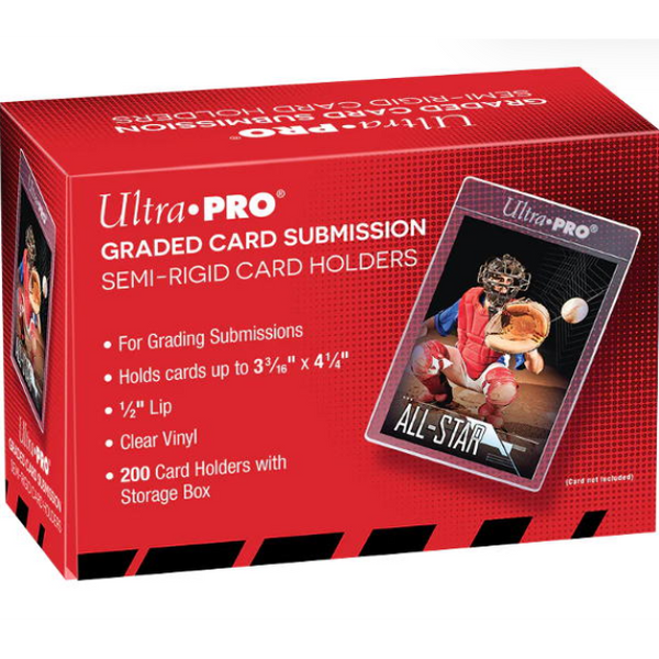 Ultra Pro | Graded Card Submission - Semi-Rigid Card Holders - 200 pieces
