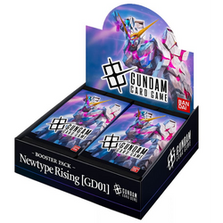 Gundam TCG | Booster Display Newtype Rising GD01 (24 Sobres) Inglés 2025