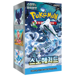 Pokémon | Caja de 30 Sobre Snow Hazard Coreano 2023