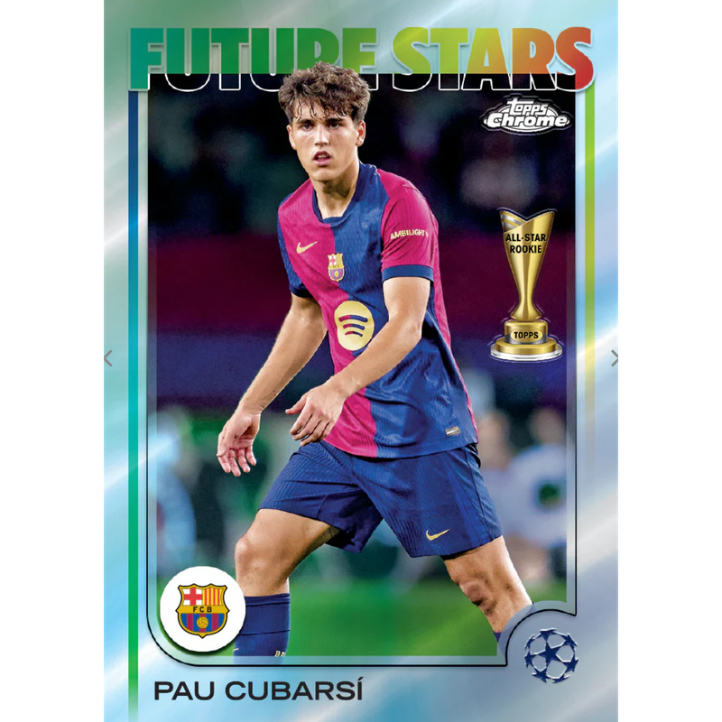 Topps 24/25 UCC Topps Chrome | Hobby Pack 20 packs per box | 4 cards per pack Pokemillon 002