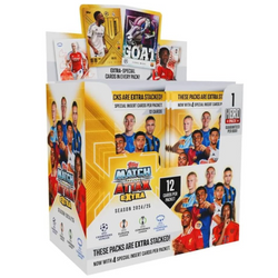 Topps | Topps UCC Superstars 23/24 - Hanger Pack - 4 UEFA Superstars 2024 Packs