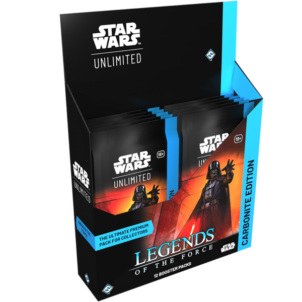 Star Wars Unlimited |  Legends of the Force - Carbonite Booster Display