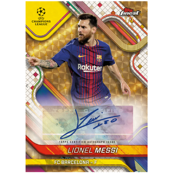 Topps | 24/25 Finest UEFA Club Competitions - Hobby - 2 Autograph