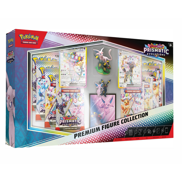 Premium Figura Eevee Collection Evoluciones Prismáticas | Prismatic Evolutions