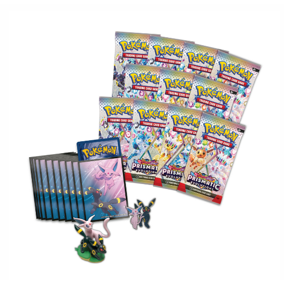 Premium Figura Eevee Collection Evoluciones Prismáticas | Prismatic Evolutions