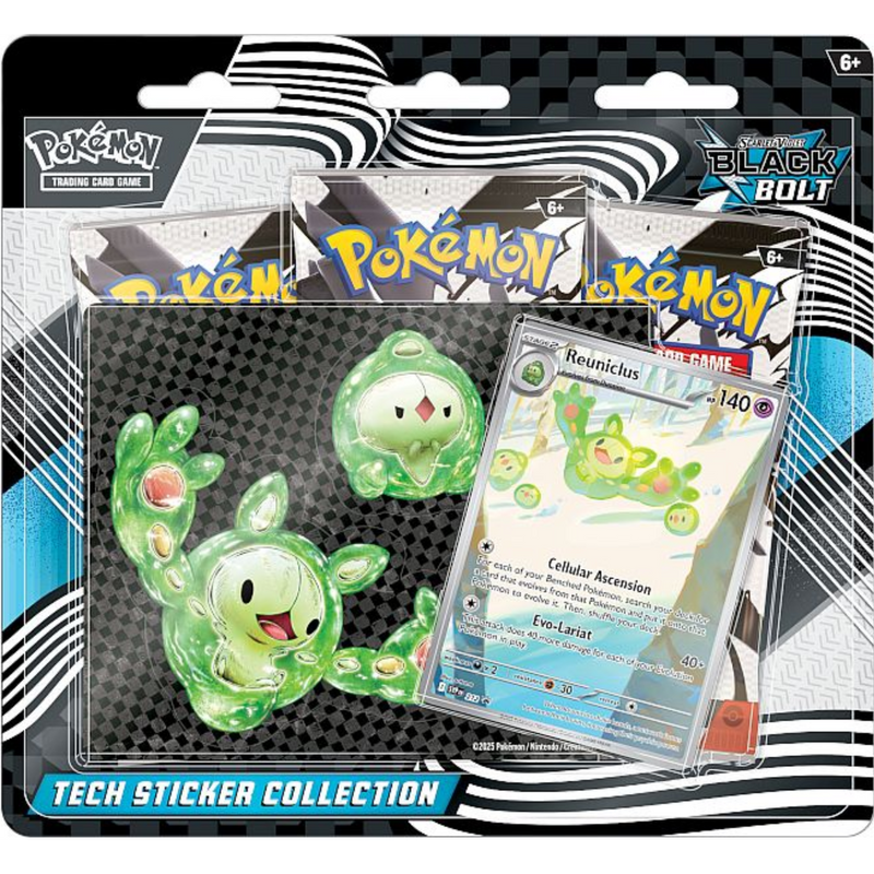 Blister 3 Sobres Fulgor Negro y Llama Blanca | Black Bolt and White Flare Pokemillon 002