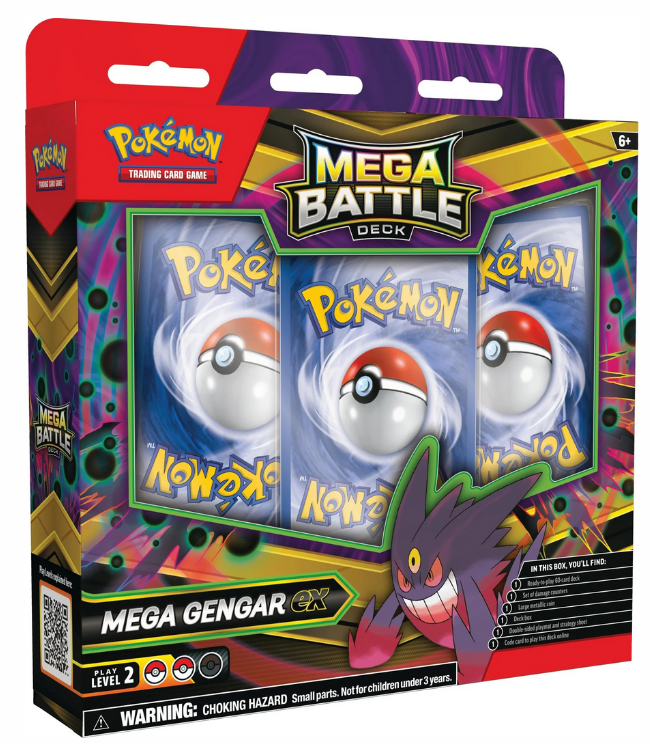 Rival Battle Deck Mega Gengar ex Pokemillon 001