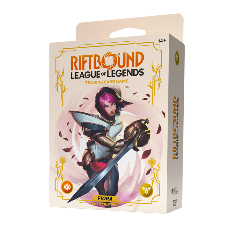 Riftbound: League of Legends TCG - Spiritforged Champion Deck - Fiora Pokemillon 001