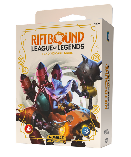 Riftbound: League of Legends TCG - Spiritforged Champion Deck - Rumble