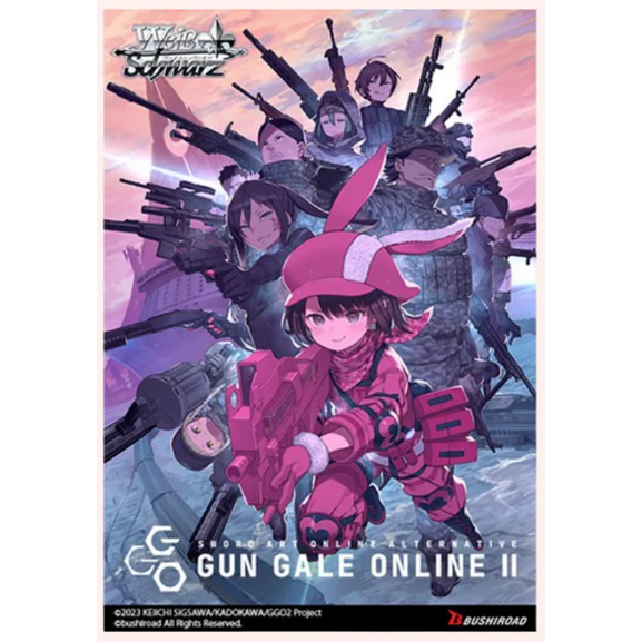 Weiss Schwarz | Booster Box 6 Sobre de Sword Art Online Alternative Gun Gale Online II Extra Pokemillon 003