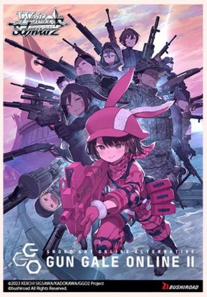 Weiss Schwarz | Booster Box 6 Sobre de Sword Art Online Alternative Gun Gale Online II Extra