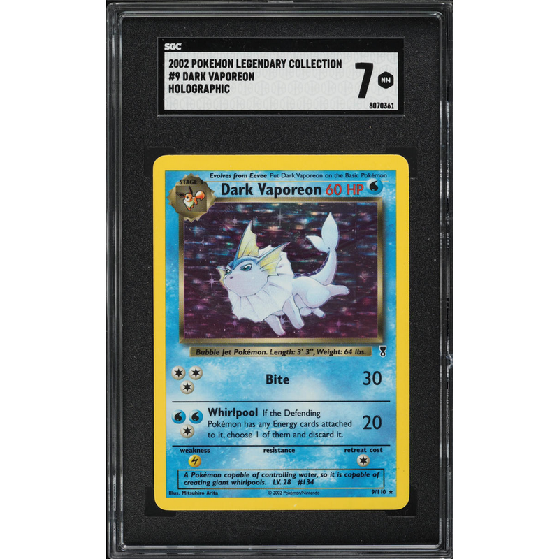 SGC 7 | Dark Vaporeon (LC 9) Legendary Collection Pokemillon 001