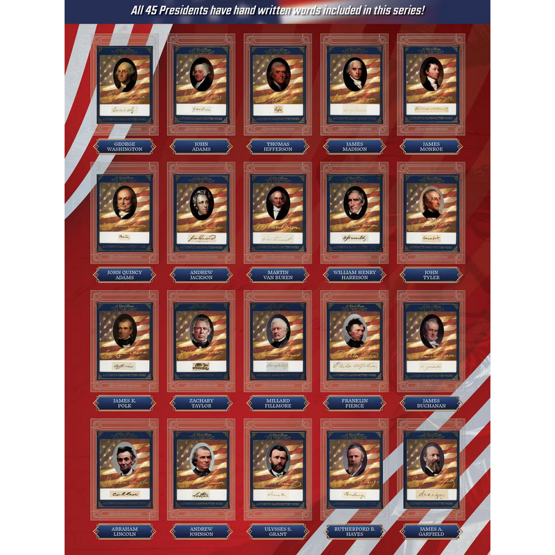 SportCards | 2025 POTUS A Word from the President Hobby Box Pokemillon 005