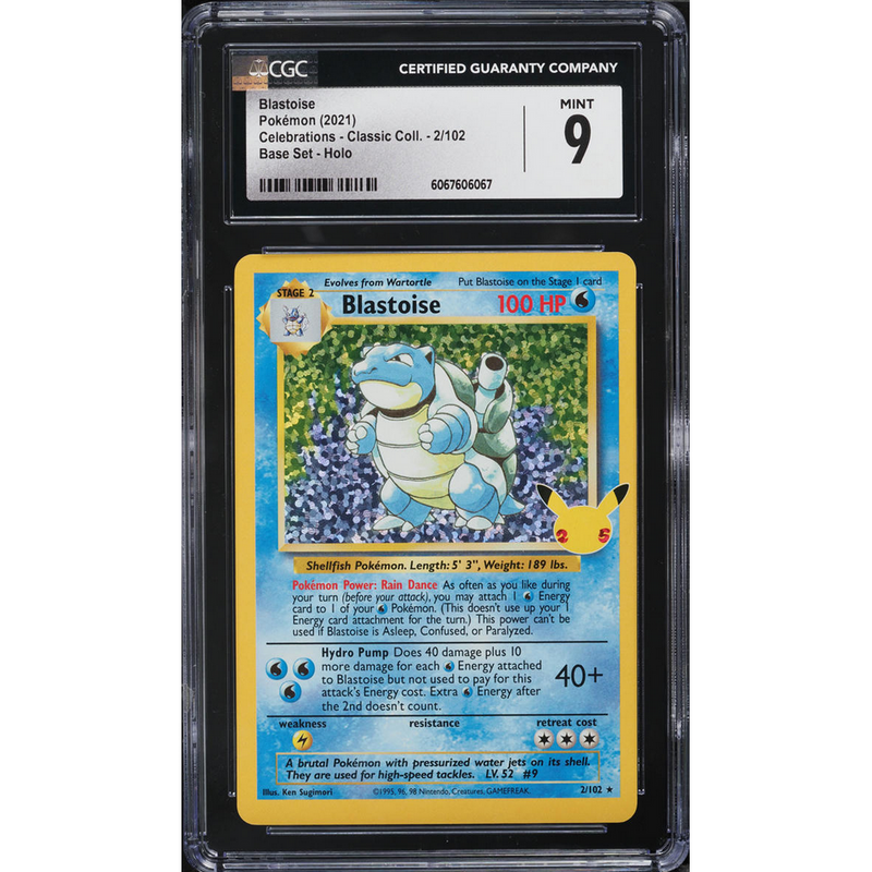 Blastoise (CEL BS 2) Celebrations Pokemillon 001