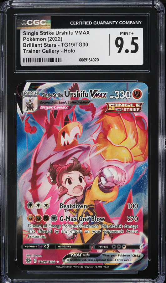 CGC 9.5 | Single Strike Urshifu VMAX (BRS TG19) Brilliant Stars